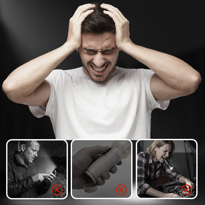 🔦 Multifunctional LED Flashlight with Zoom & Battery Indicator – Ultra-Bright Long Range!