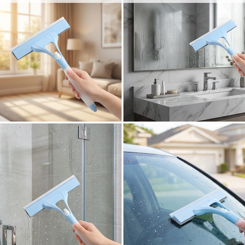 🌞 Spring into Savings: 50% Off!🔥3-in-1 Window Cleaner with Spray Function | Streak-Free Window Cleaning Without a Bucket | Multifunctional Glass Cleaner