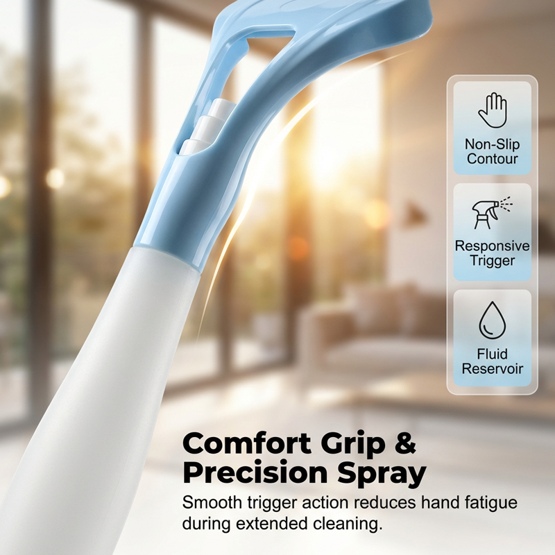 🌞 Spring into Savings: 50% Off!🔥3-in-1 Window Cleaner with Spray Function | Streak-Free Window Cleaning Without a Bucket | Multifunctional Glass Cleaner