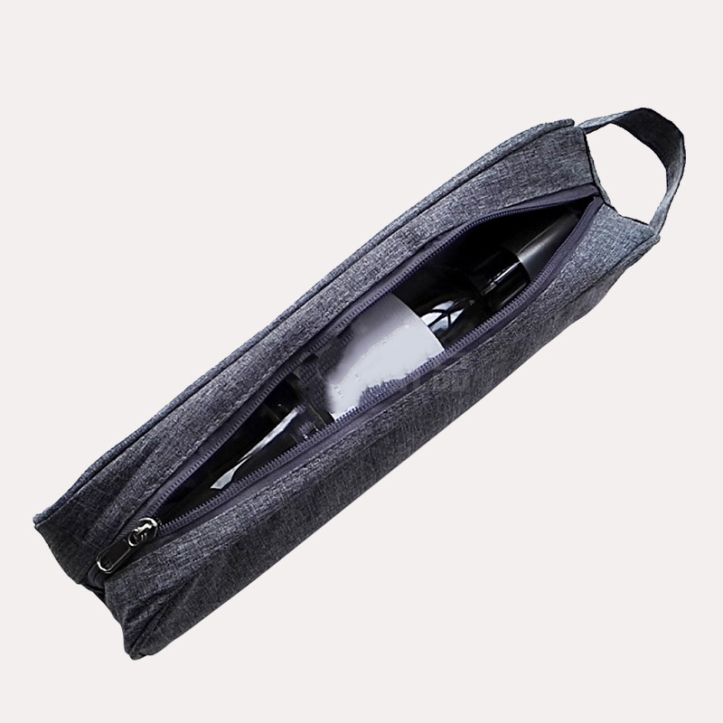 Insulated Wine Carrier Bag for Travel and Picnics